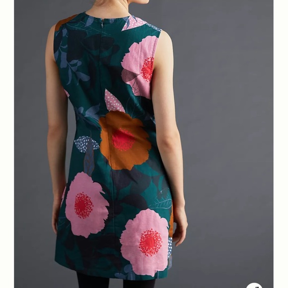 Anthropologie Conditions Apply Shift Mini Dress - Picture 1 of 8